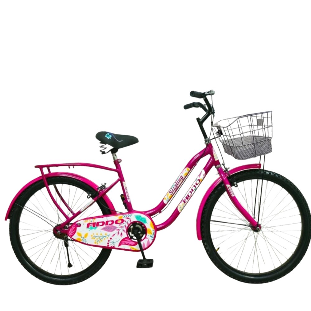 The pink and white ladies cycle